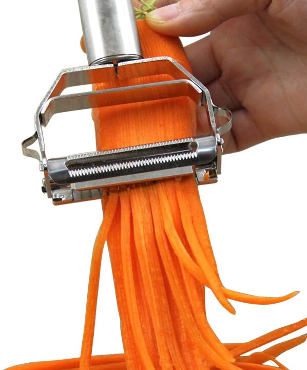 (🔥Last Day Promotion-SAVE 50% OFF) Stainless Steel Multifunctional Peeler-BUY 2 GET 1 FREE TODAY!