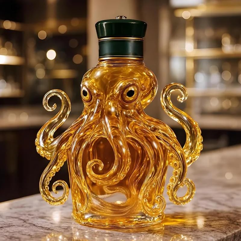 Kraken Collector’s Edition Whiskey Decanter of the Deep-Sea King