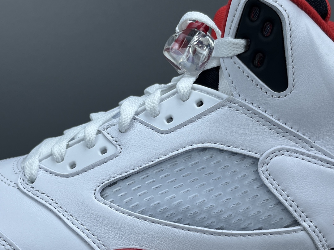 Jordan Air Jordan 5 Retro Fire Red Black Tongue  HQ7978-101