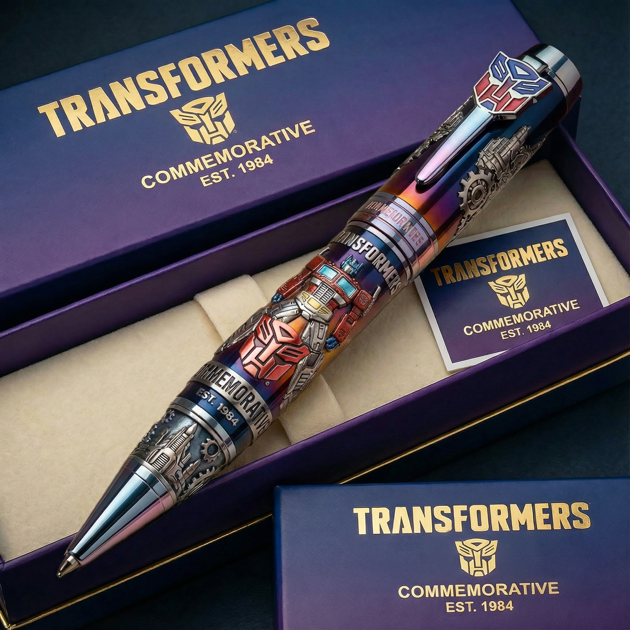 Transformers Commemorative Ballpoint Pen · EST. 1984