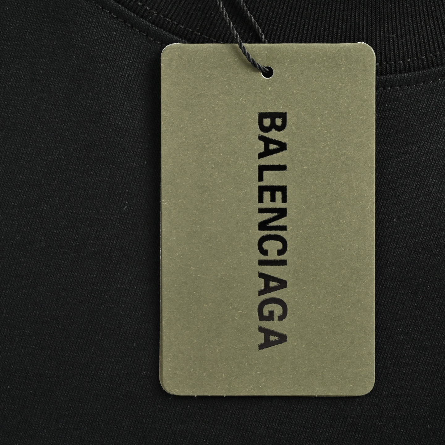 Balenciaga 25ss embossed letter print short sleeve