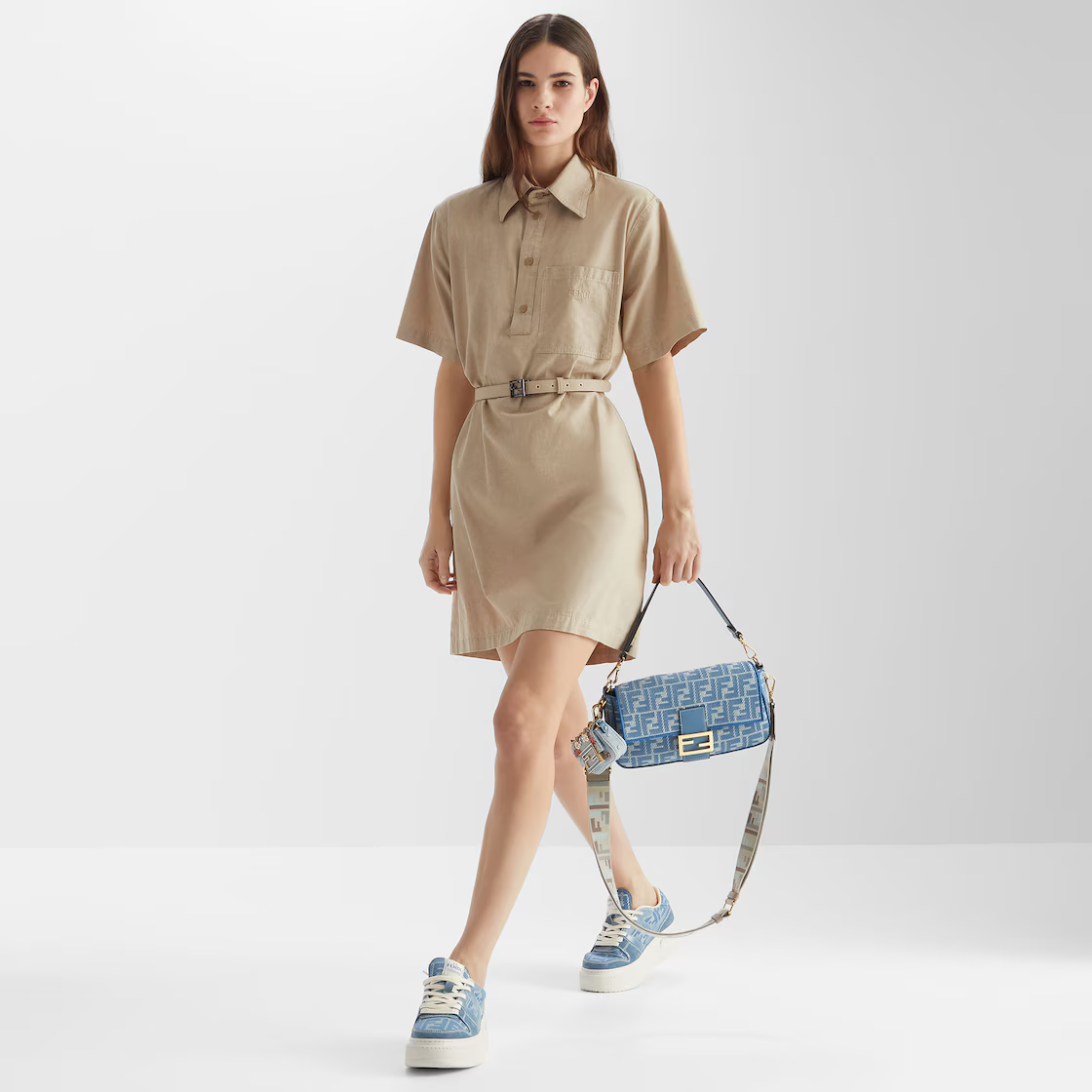 Fendi Baguette 8BR600AUPXF1SKL