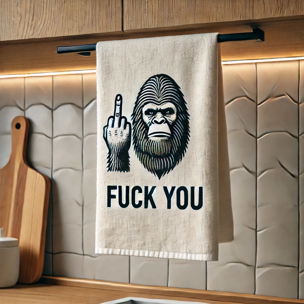 Bigfoot Towel