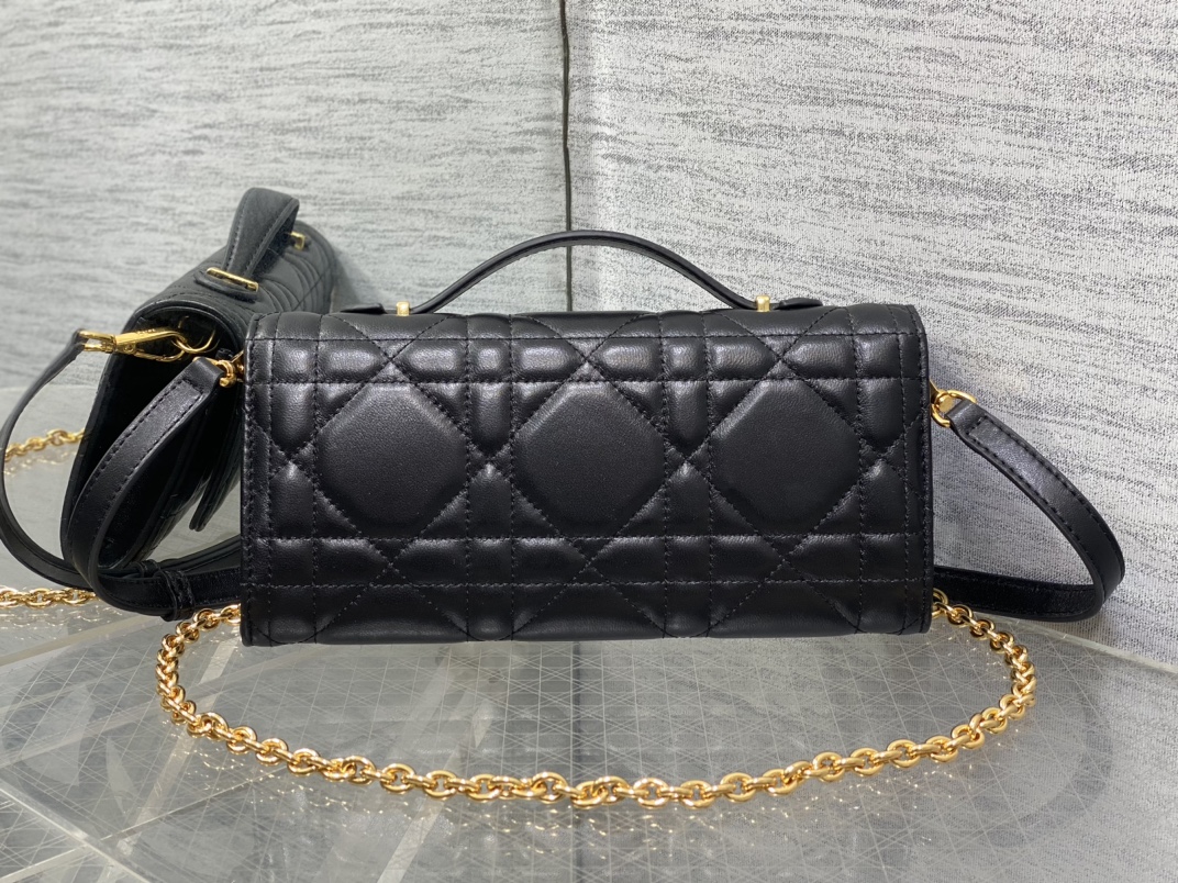 Dior Miss Caro Top Handle Crossbody Clutch