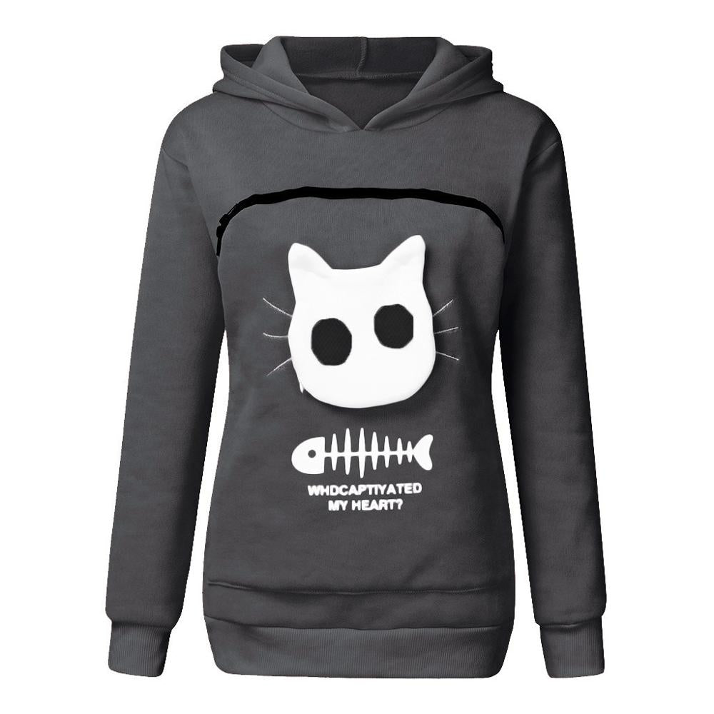 🎄Christmas Special Sale-[SAVE 50% OFF]--Cat Lovers Hoodie Cuddle Pouch--BUY 2 GET 10% OFF & FREE SHIPPING