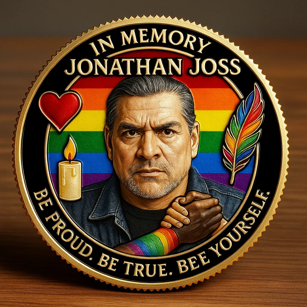 Jonathan Joss Commemorative Coin