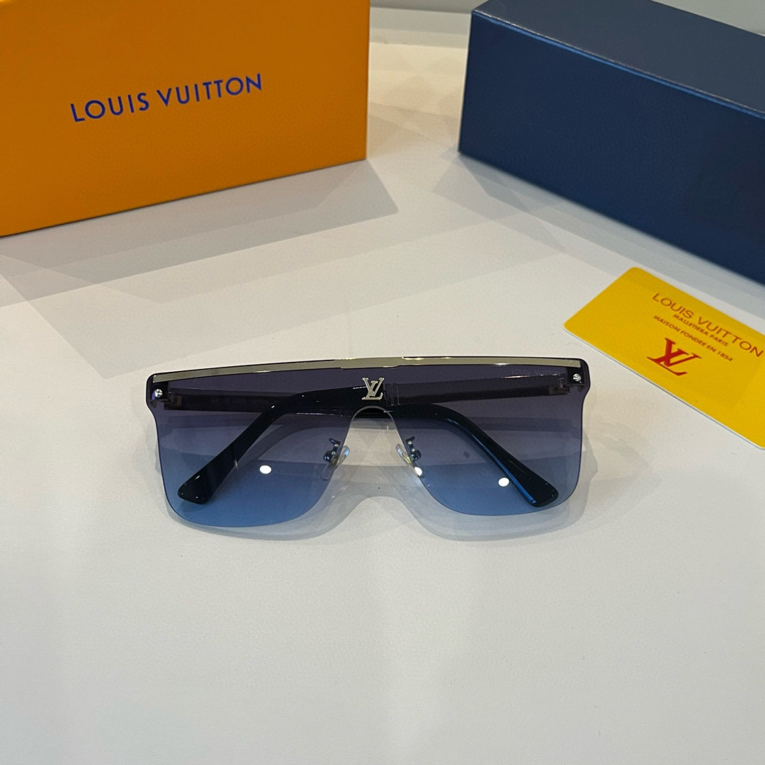 Louis Vuitton half-rim sunglasses