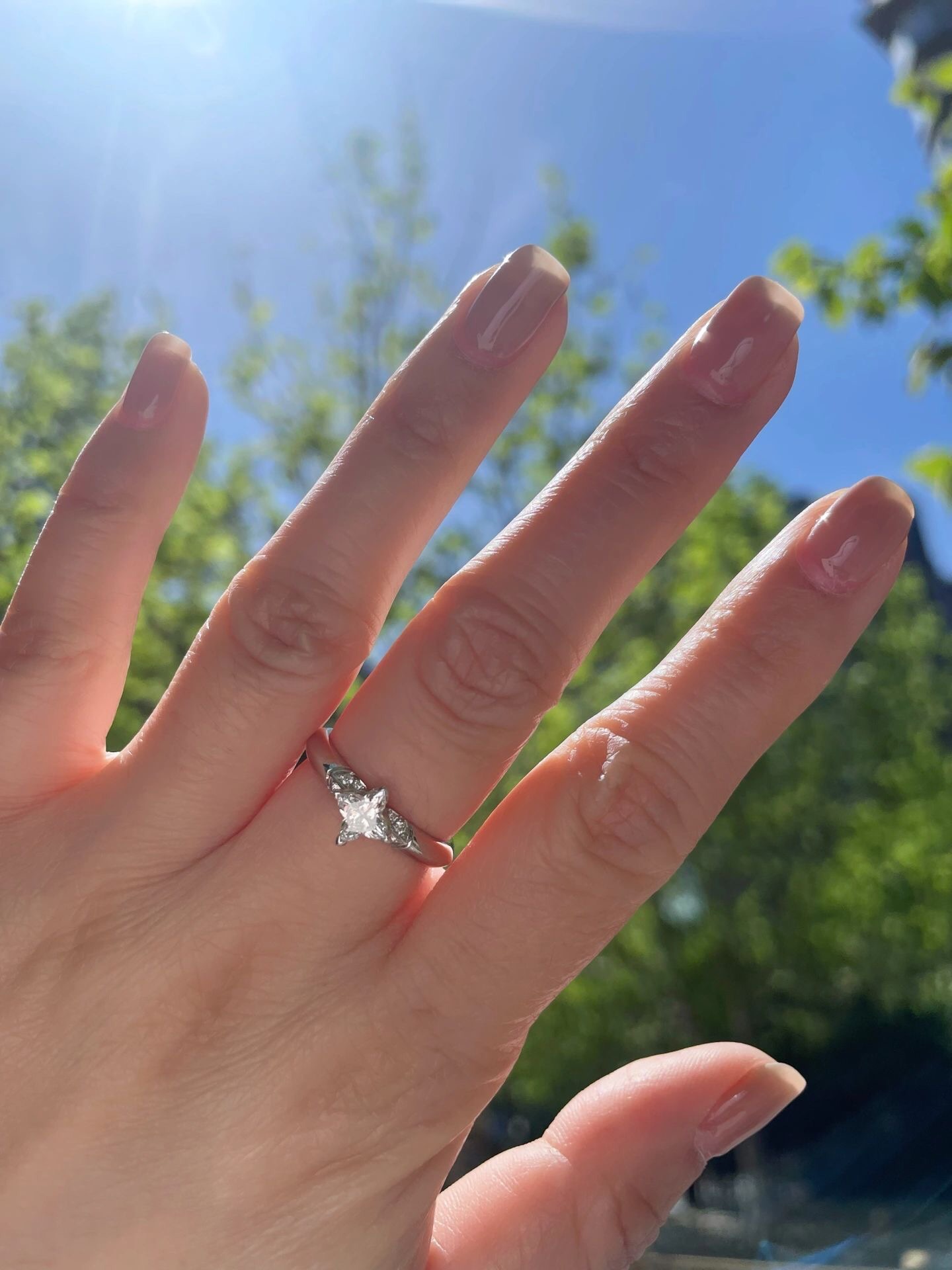 Louis Vuitton cut star ring