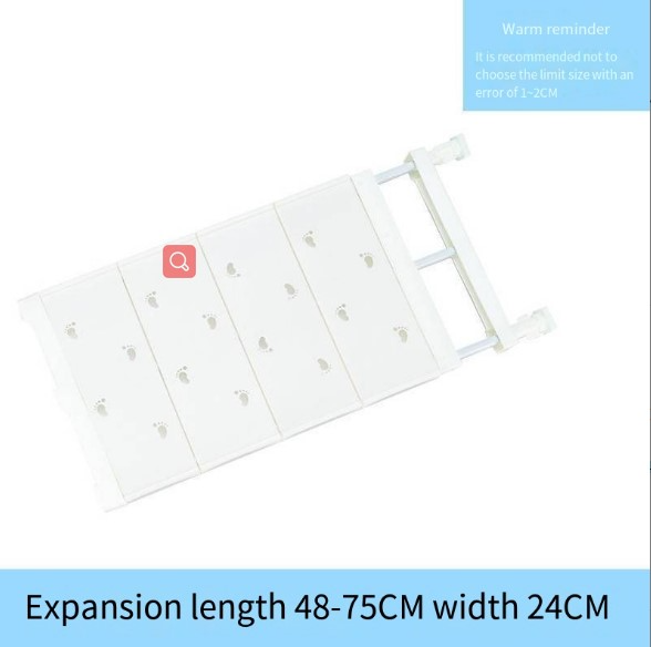 🔥Mother's Day Sale 50%-Expandable Closet Tension Shelf Storage Rack for Wardrobe, Kitchen, Bathroom-Buy 2 Free Shipping