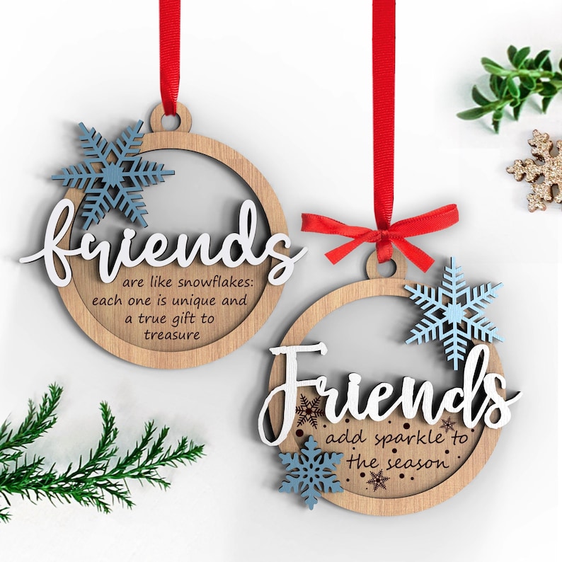 Friends Christmas Ornaments