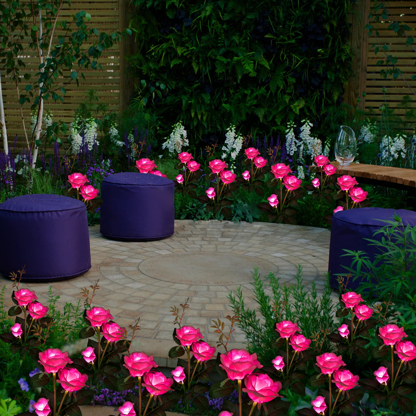 🔥Mother's Day Early Sale-[SAVE 50% OFF]--ARTIFICIAL ROSE SOLAR GARDEN STAKE LIGHTS--BUY 3 GET 10% OFF & FREE SHIPPING