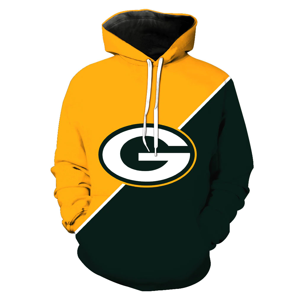 PACKERS 3D HOODIE 2541