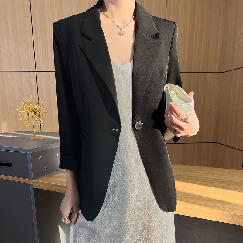 Small suit jacket for ladies Temperament self-cultivation age