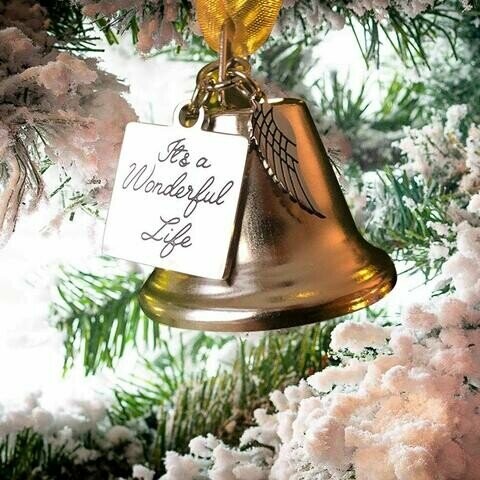 🎁Christmas Ornaments Angel Wings Bell--Memorial Christmas Gift