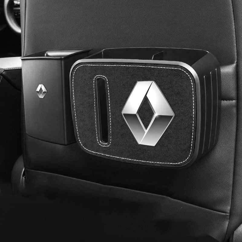 Car Multi-Compartment Garbage Storage Box
