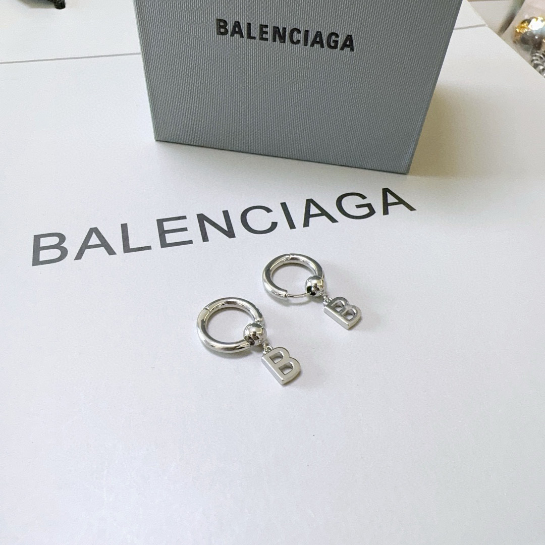 Balenciaga BB earrings