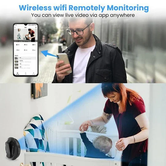 🔥Hot Sale🔥1080p Magnetic Upgrade Mini WIFI Camera Wide Angle😍-Buy 2 Save 15%