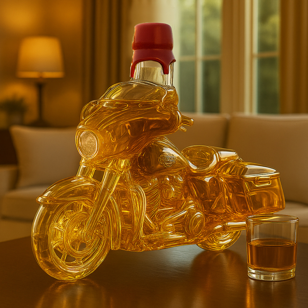 Motorcycle Decanter Collection – Ride in Style, Pour with Power
