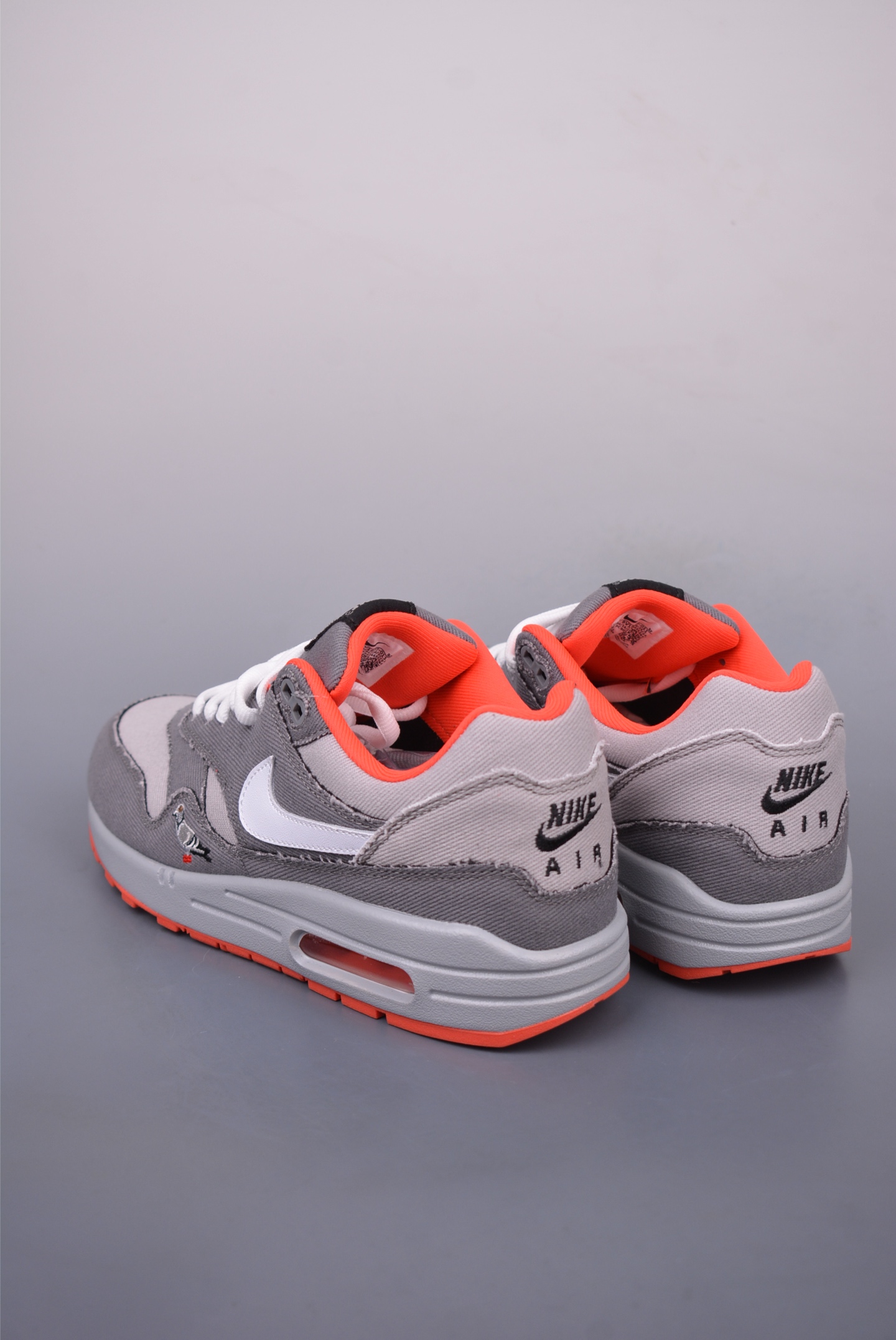 Jeff Staple x Nike Air Max 1 87 Original Series Running Shoes Pigeon Gray Pigeon BV1977-011