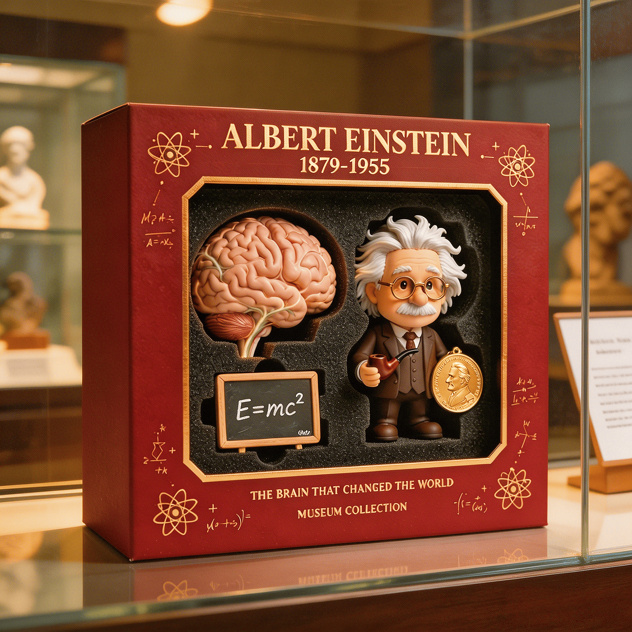 ✨ Albert Einstein: The Genius Who Changed The World Collectible Set