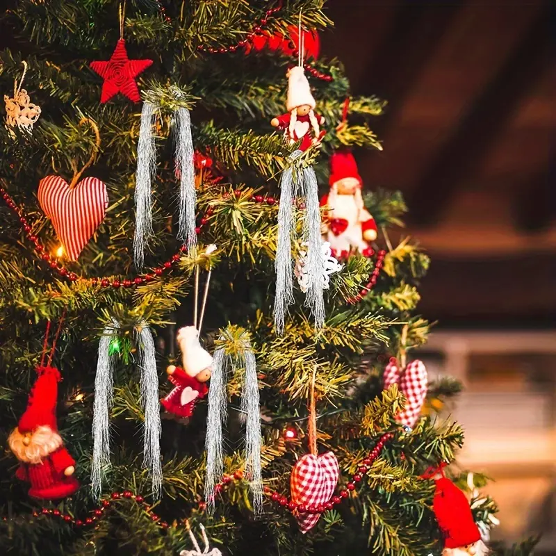 On Sale🔥5000pcs/Pack Tinsel Icicles Tree Christmas Decorations