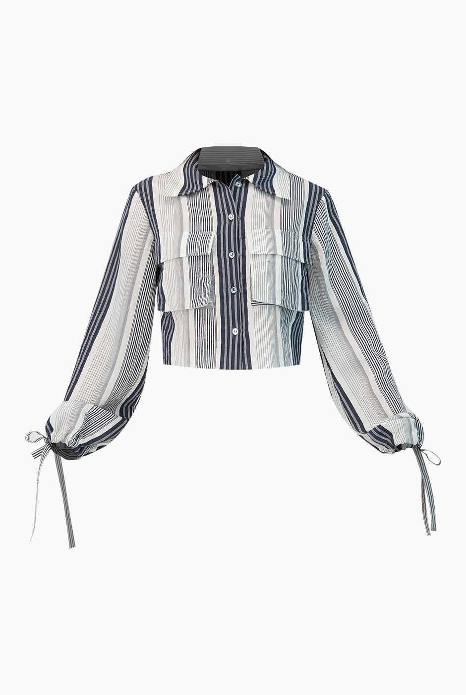 Camisa de bolsillos frontales