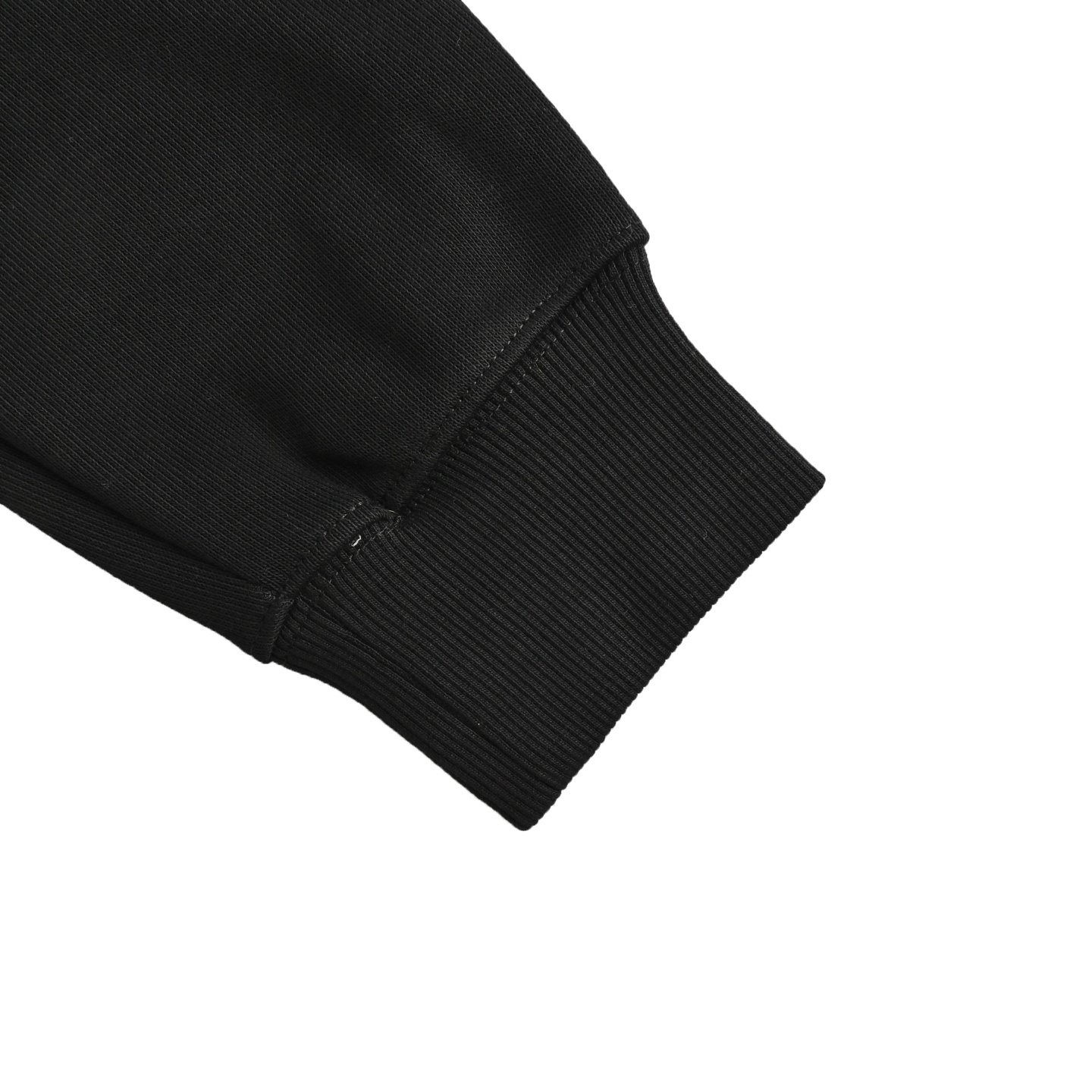 Prada 25Fw triangle logo zipper faux pocket hoodie