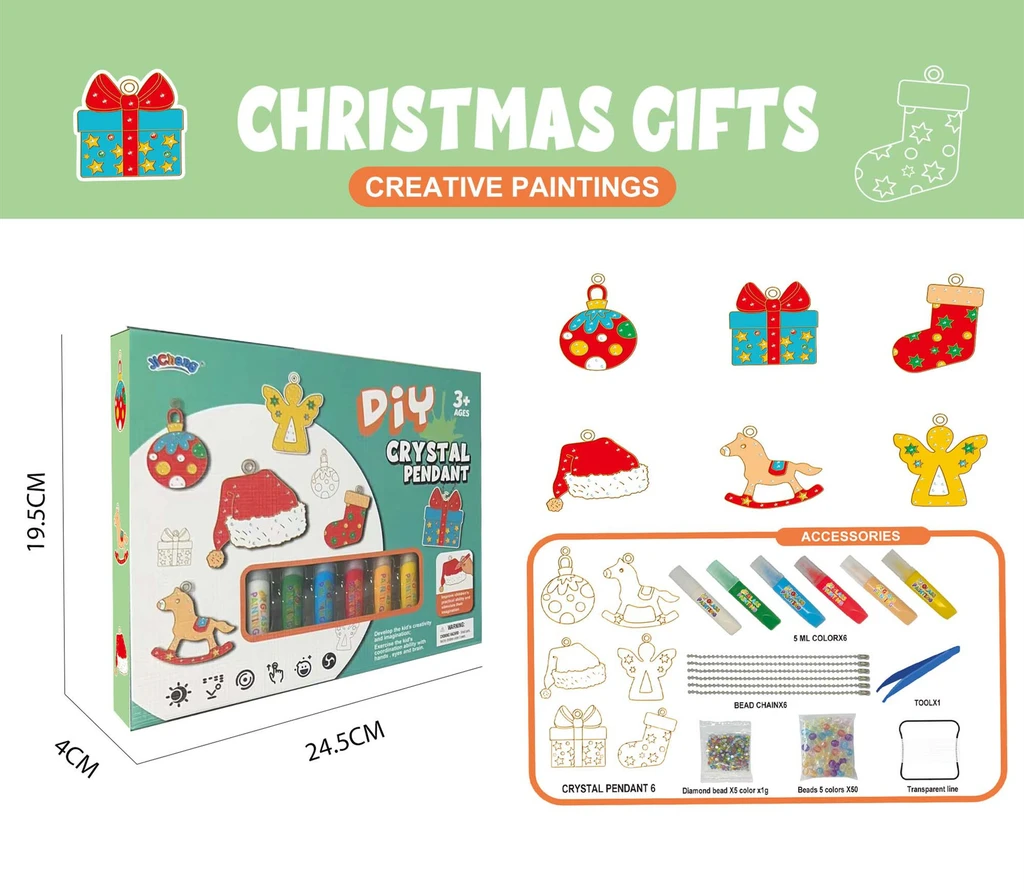 🌲Early Christmas Sale🎁DIY Crystal Paint Arts and Crafts Set