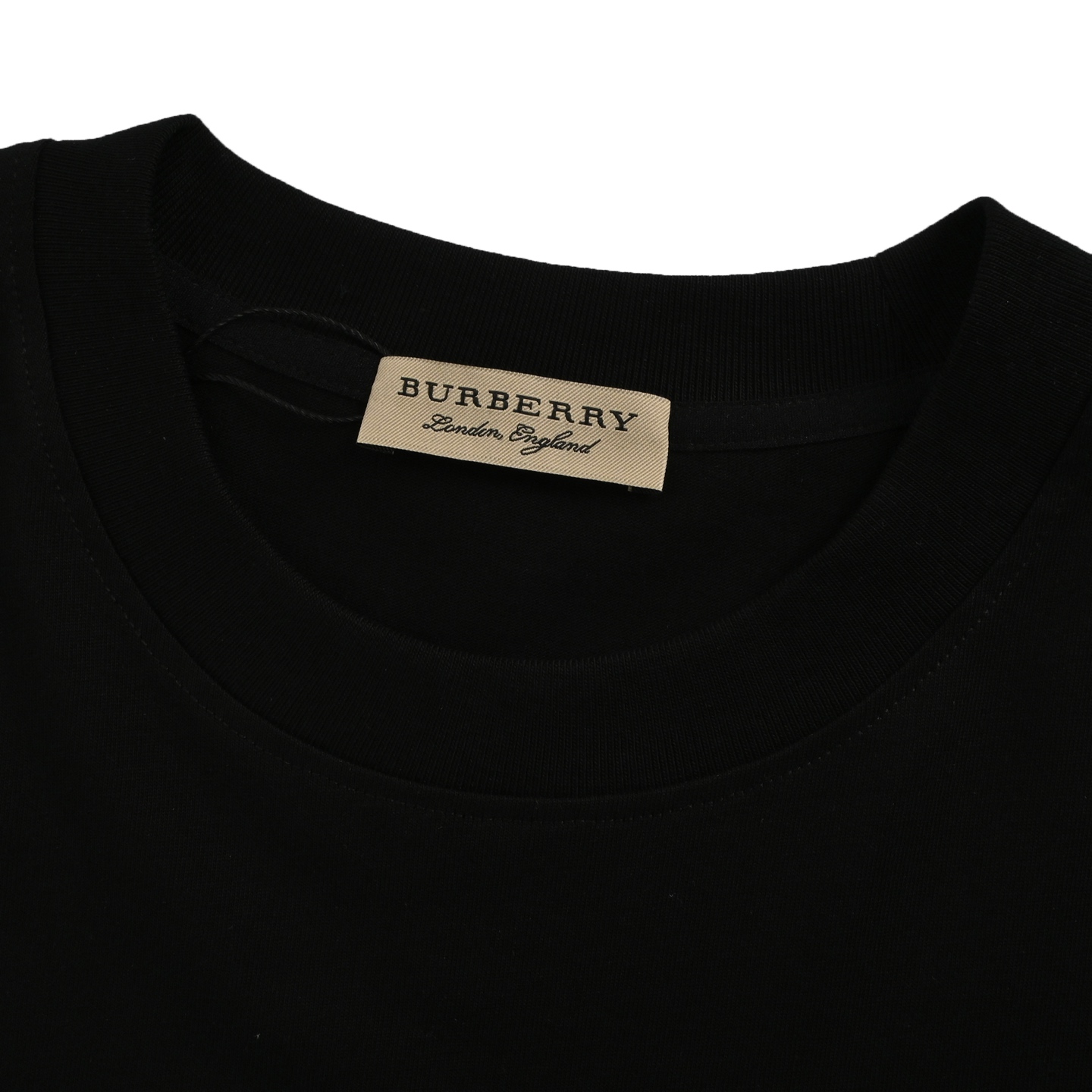 Burberry 25ss towel embroidered letter logo short sleeve