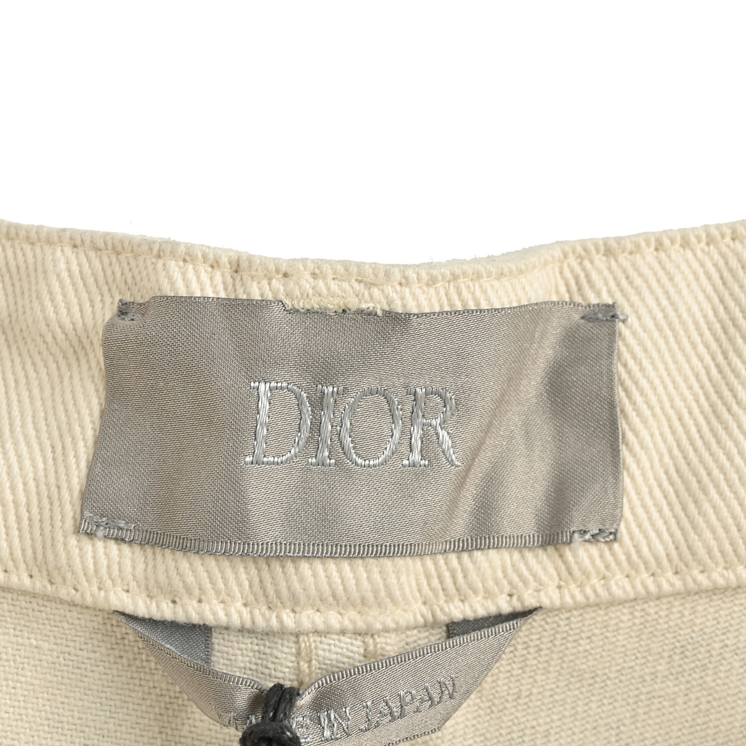 Dior 24Fw ink sketch print jeans