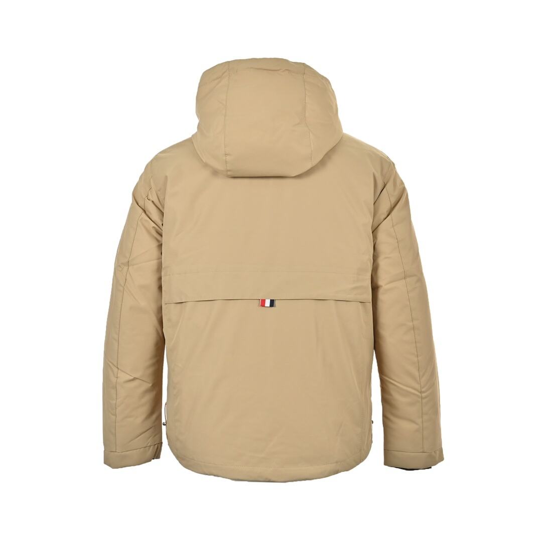 Moncler 24Fw reflective lettering down jacket