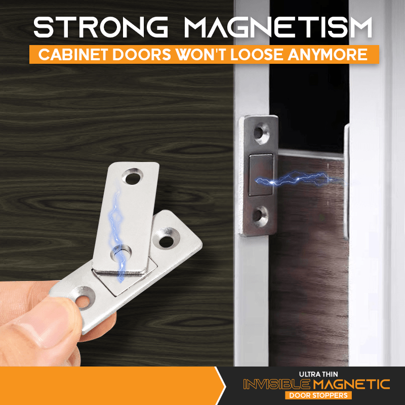 🎉Winter Sale 30% OFF - Ultra-thin Invisible Magnetic Door Stoppers