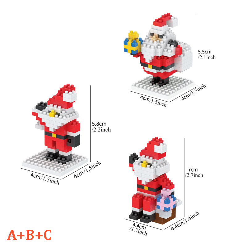 (🌲Early Christmas Sale- SAVE 49% OFF)DIY creative building block model-BUY 2 GET 10% OFF