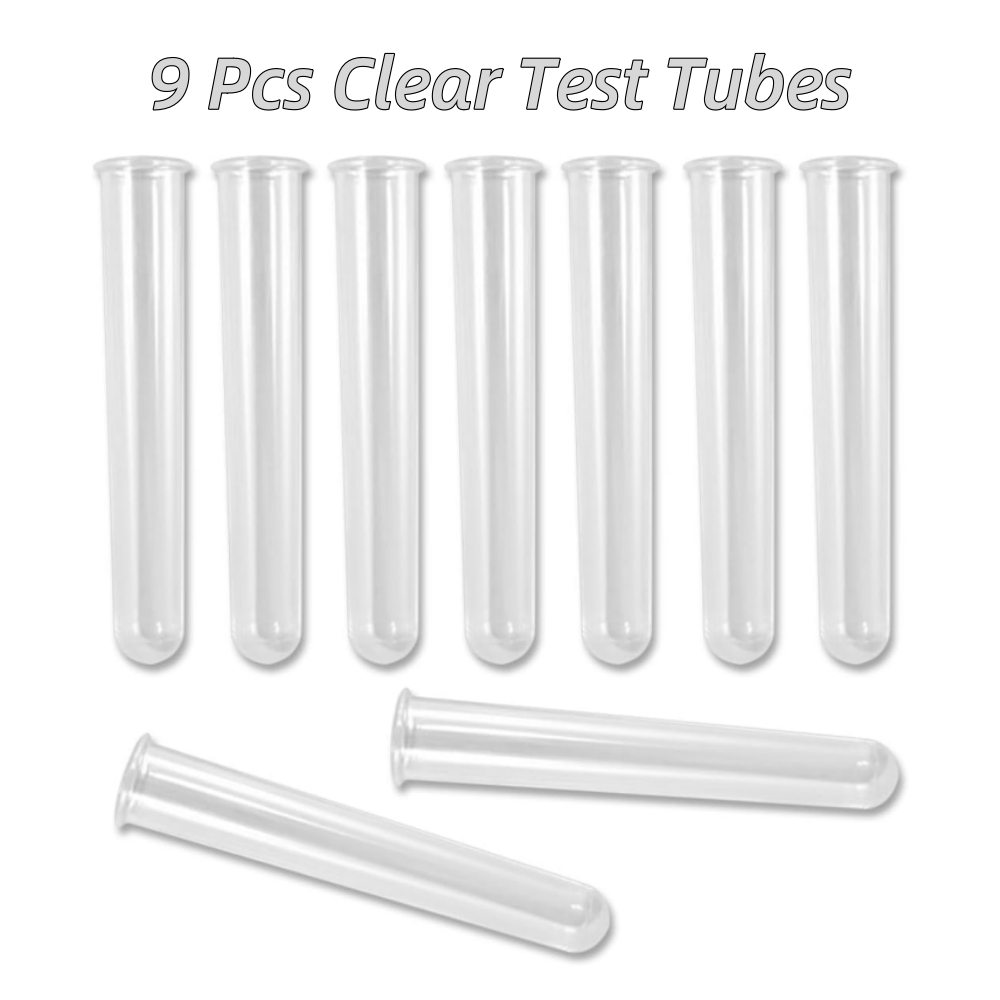 Flower Vase Silicone Molds With 3pcs Clear Test Tubes