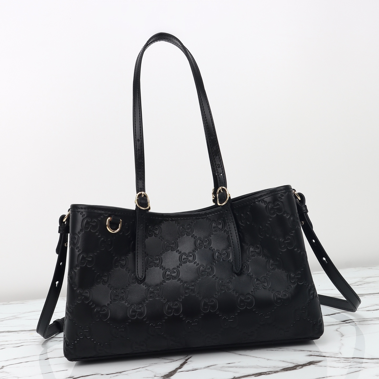 Gucci GG Emblem medium tote bag 815214 AAFDV 1000