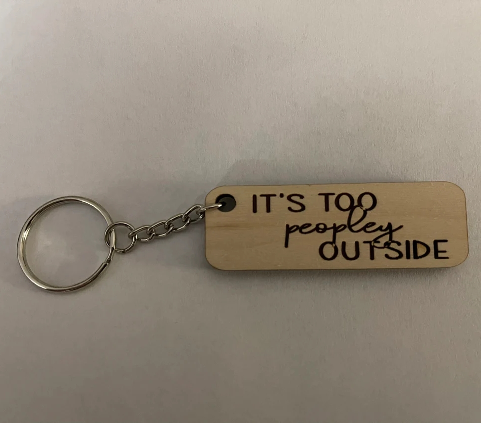 Keychain With Fun Sayings