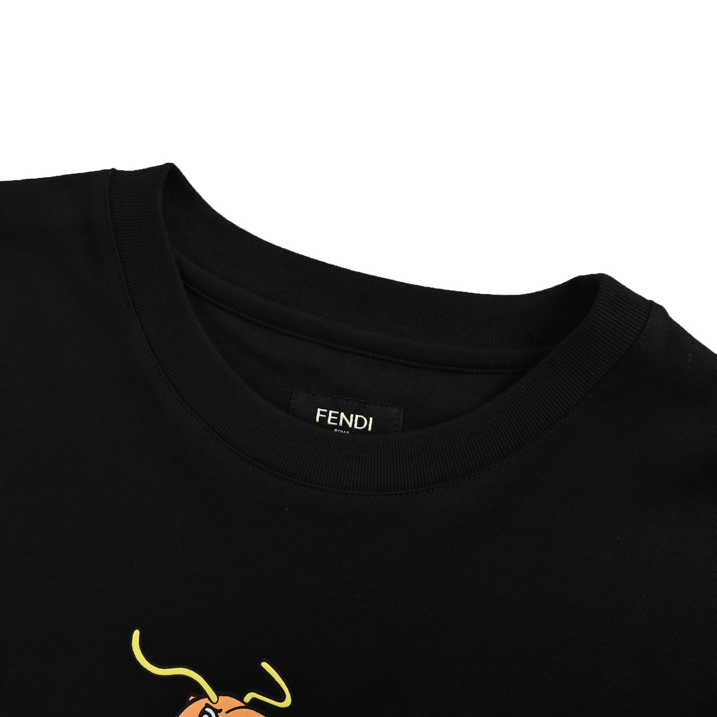 Fendi 24ss Pokémon co-branded Charmander print short sleeves