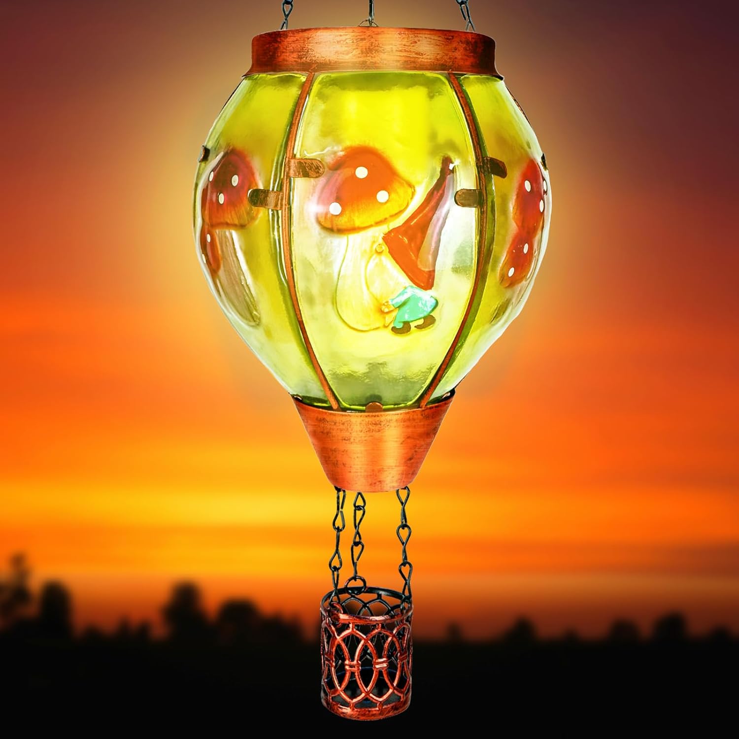 🔥ON SALE - 70% OFF🔥Hummingbird Solar Hot Air Balloon Lantern