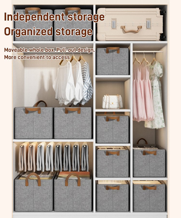 💦SUMMER HOT SALE- 49% OFF💦)  Foldable closet storage box