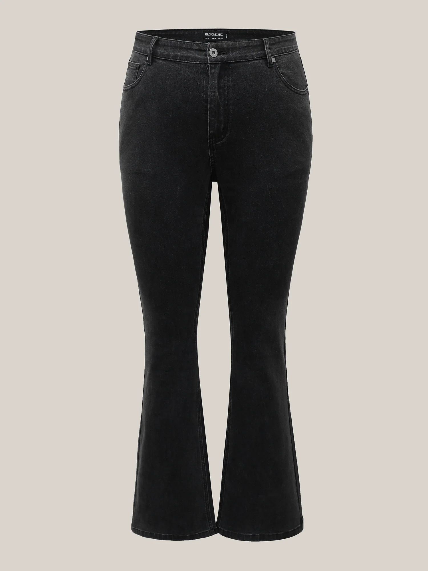 Stretchy Classic Bootcut Mid-Rise Jeans