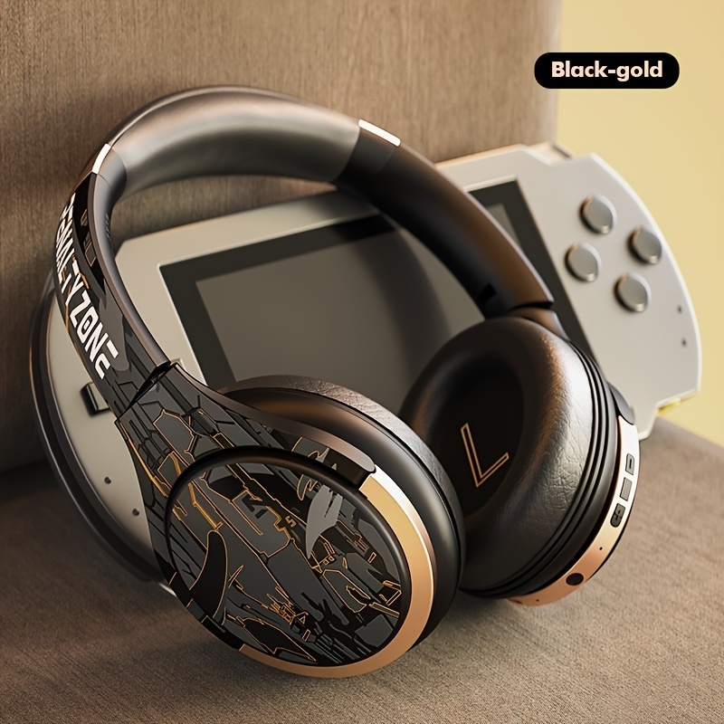 Headset Head-mounted Wireless ANC Active Noise Cancellation Compatible With Gaming,mobile Phone