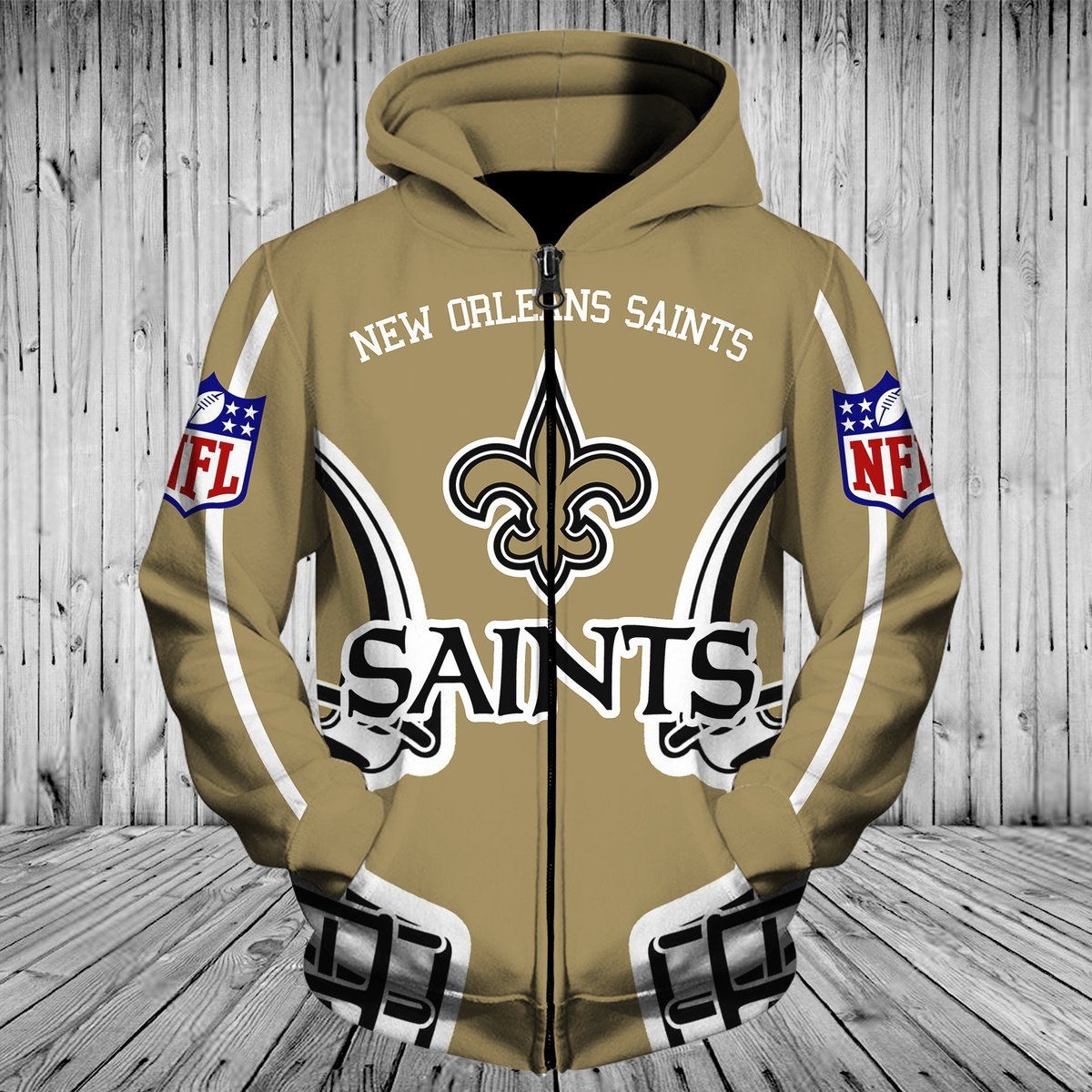 SAINTS HOODIE 3D 10