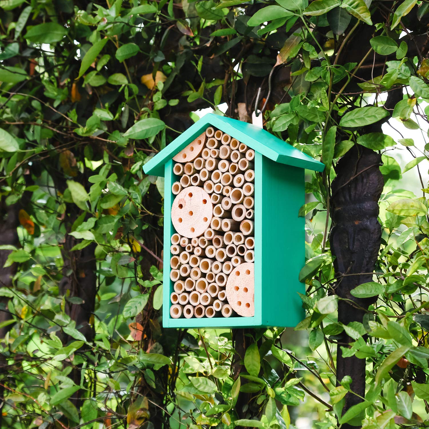 🔥ON SALE - 45% OFF🔥Natural Handmade Wooden Bee Hotel