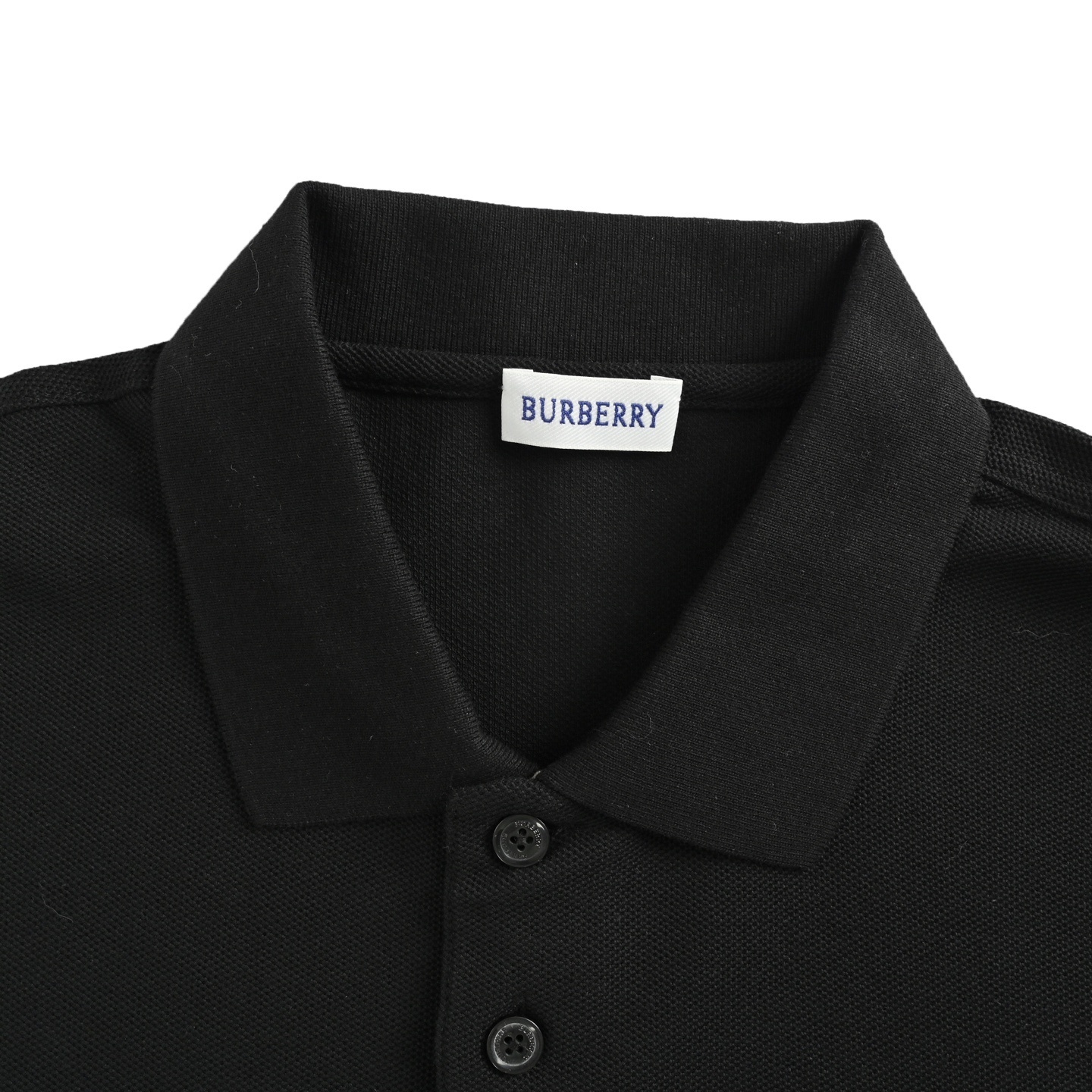 Burberry 25Fw TB embroidered lapel Polo long sleeve
