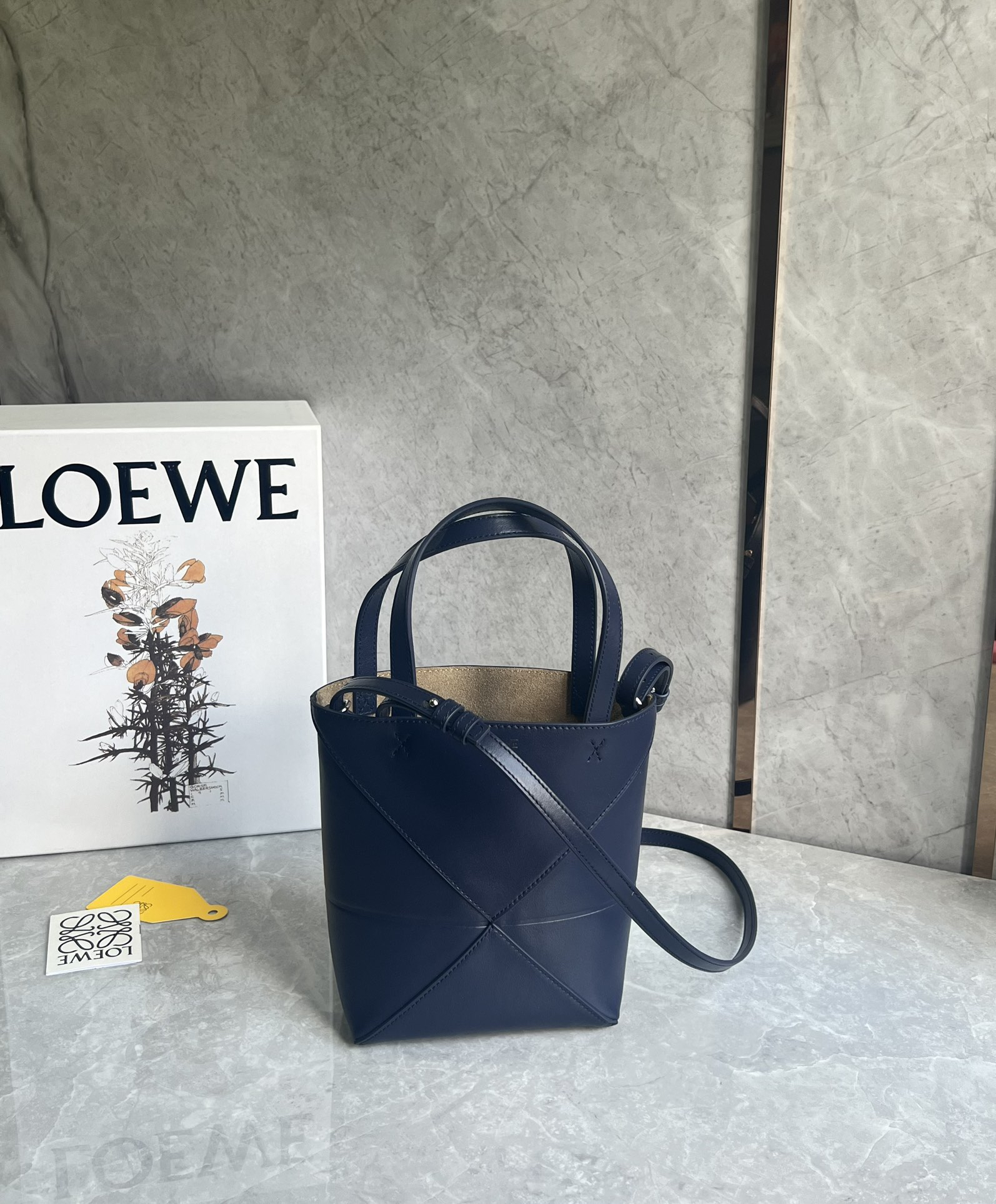 Loewe zzle fold series foldable tote bag 0693