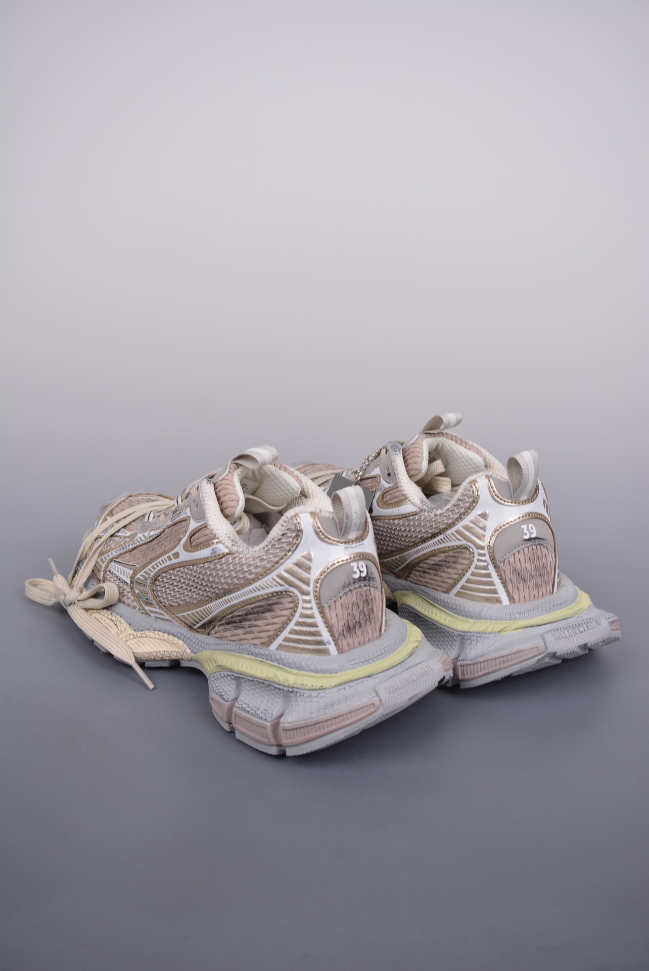 BALENCIAGA 3XL Sneakers Rose Gold