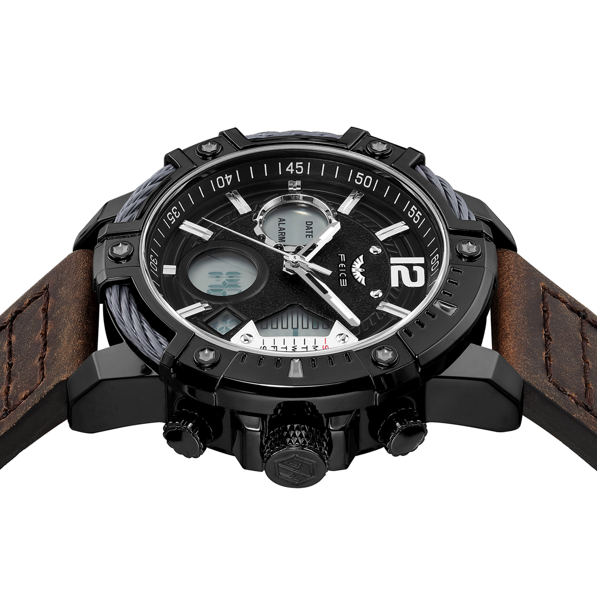 FK038 Luminescent Sports Watch FEICE Quartz Waterproof