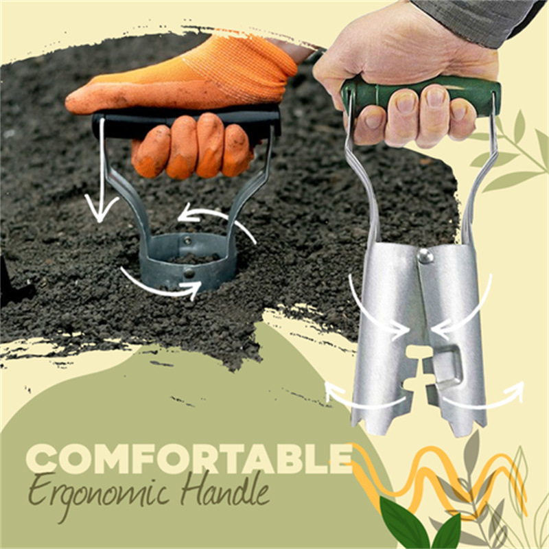 💥💥Stainless Steel Handheld Bulb Planter - Take Your Gardening Game to the Next Level