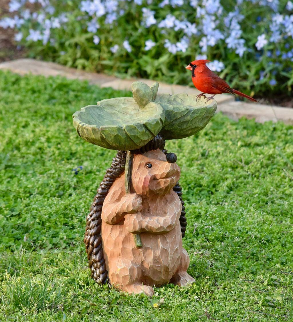🔥Last Day-[SAVE 50% OFF]-🐕Resin Animal Figurine Bird Feeder🐤-BUY 2 GET 10% OFF & FREE SHIPPING
