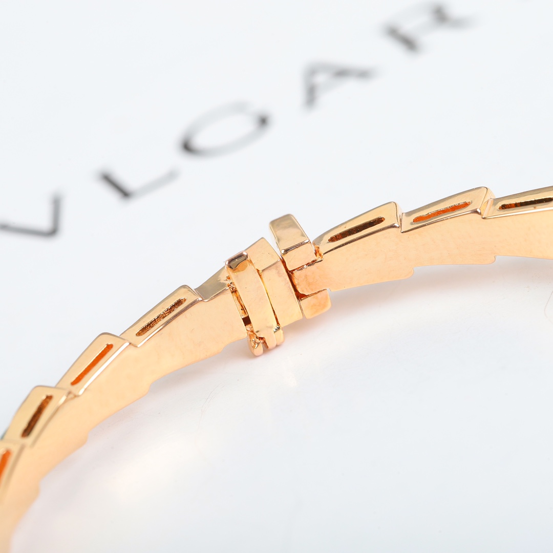 Bulgari Serpenti Viper mother-of-pearl bracelet